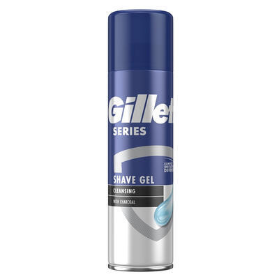 GILLETTE SERIES GEL NA HOLENÍ CLEANSING CHARCOAL 200 ML NEW