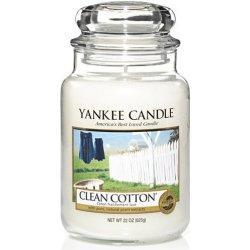 YANKEE CANDLE CLASSIC VELKÝ 623 G CLEAN COTTON 1 KS