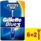 GILLETTE BLUE3 COMFORT POHOTOVÁ HOLÍTKA 6+2 KS - 1/2