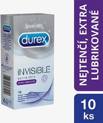 DUREX INVISIBLE ULTRA THIN 10 KS